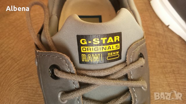 G-Star RAW размер EUR 41 / UK 7 естествена кожа 120-11-S, снимка 5 - Маратонки - 35561695