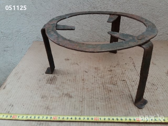 кован възрожденски сажер, пирустия за бакъри и тави, снимка 5 - Антикварни и старинни предмети - 37273864