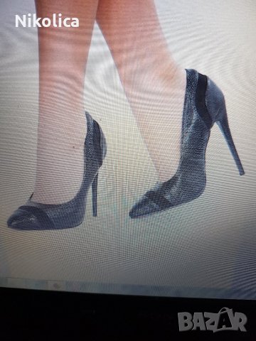 НОВИ елагантни дамски  обувки LOST INK  с висок ток,номер 38,5 - 39., снимка 2 - Дамски елегантни обувки - 26908010