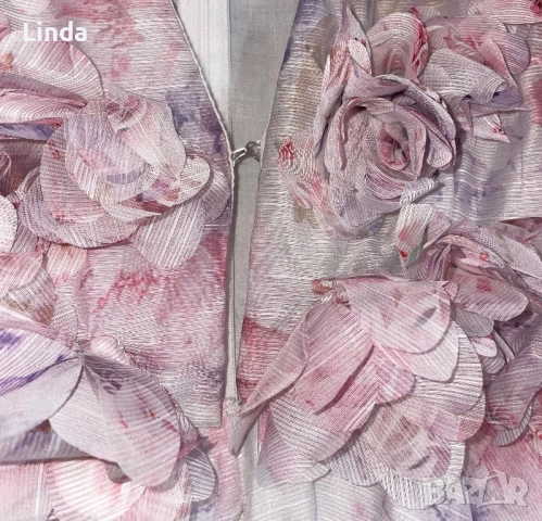 Разкошна рокля на цветя, снимка 5 - Рокли - 51669587