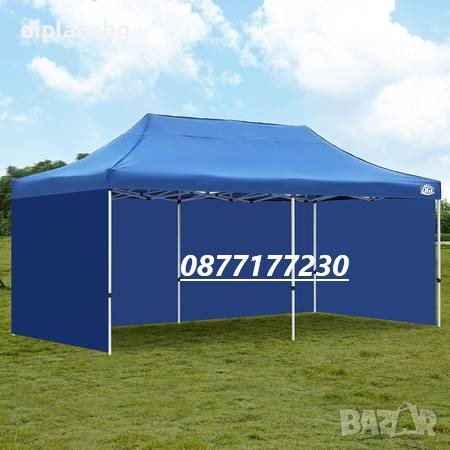 Шатра Шатри сгъваеми 2х2м 3х3м 4х2м 3х4,5м 3х6м различни цветове, снимка 6 - Градински мебели, декорация  - 39302771