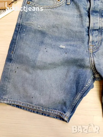 Мъжки къси дънки Jack&Jones размер M, снимка 5 - Къси панталони - 48226066