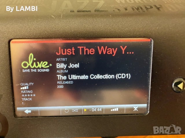 media player Olive HD3/CD RIPPER 500gb-1600cd , снимка 4 - Аудиосистеми - 51873740