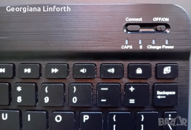 Fintie 7 инча (4 мм) ултра тънка безжична Bluetooth клавиатура за Android таблети, снимка 2 - Клавиатури и мишки - 43835183