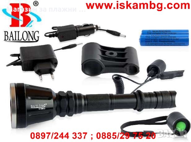 Мощен фенер за лов BL-Q2888, снимка 3 - Оборудване и аксесоари за оръжия - 28472378
