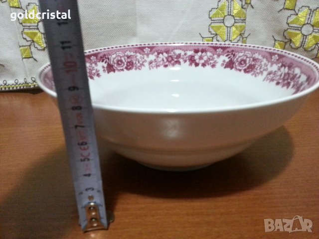 Немски порцелан купа , снимка 5 - Антикварни и старинни предмети - 43245205