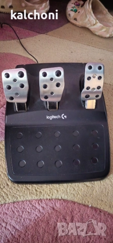 Logitech g29+shifter, снимка 3 - Клавиатури и мишки - 52422370