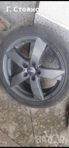 Алуминиеви джанти Rial Kodiak Titanium 5x112 с летни гуми 225/45 R17 