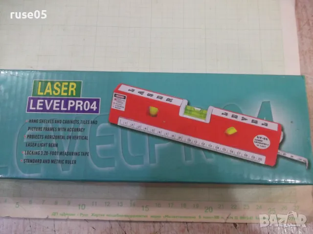 Нивелир лазарен "LASER LEVEL PR04", снимка 2 - Измервателни инструменти - 49238014