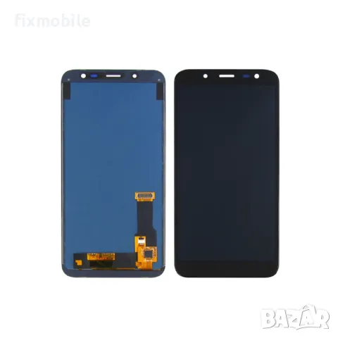 Дисплей за SAMSUNG J600 Galaxy J6 (2018) с черен тъчскрийн, с регулируема подсветка IPS, снимка 1