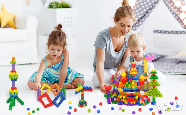 STEM Building blocks toy конструктор 300 части  , снимка 2 - Конструктори - 48507706