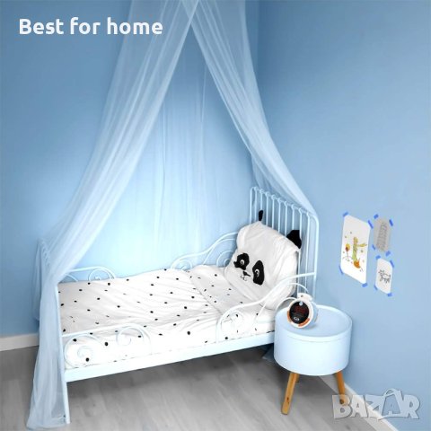 Прожекционен радио часовник Малкия принц/ Джунгла Радио будилник FM USB, МП3, снимка 6 - Детски нощни лампи - 43429389