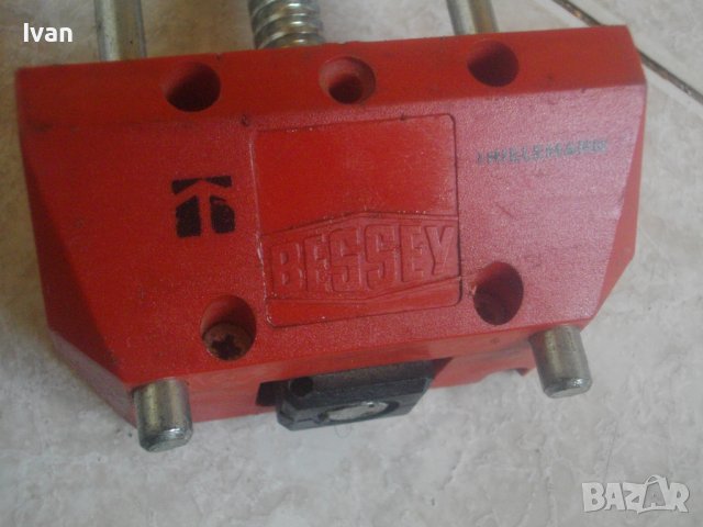 Машинно менгеме немско BESSEY със 2 стяги Менгеме самоделно от дуралуминий, снимка 15 - Менгемета - 37354117