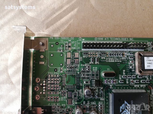 Видео карта ATI 3D Rage II+ DVD 2MB PCI, снимка 7 - Видеокарти - 36722822