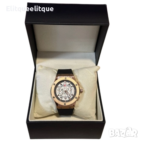 Изискан мъжки часовник със стилен циферблат, снимка 4 - Мъжки - 52276001