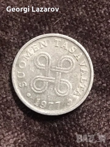 5 пениа Финландия 1977