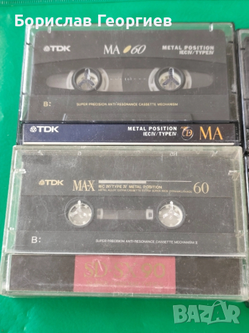 Лот аудио касетки 4 броя metal position, снимка 2 - Аудио касети - 43474569