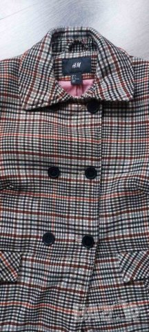 Дамско палто H&M с подплата (ессено-пролетна връхна дреха), снимка 2 - Якета - 43877118
