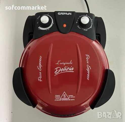 Пица пеща G3 Ferrari Delizia домашна фурна за пица, 400°C, 31cm, снимка 2 - Печки, фурни - 53539010