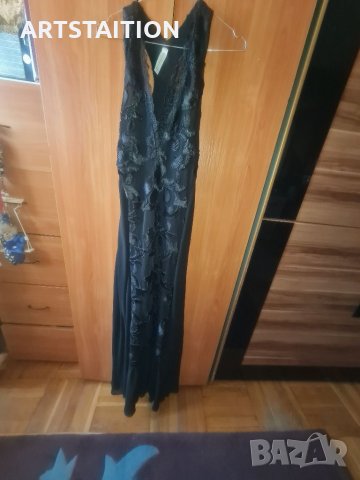 Официална черна рокля , снимка 3 - Рокли - 33354140
