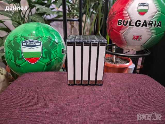 Нови разпечатани, но незаписани аудио касети MAXELL XL-II 46 - TYPE II - хромна лента