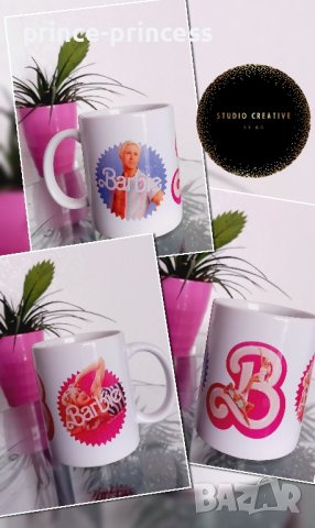 чаша Барби, Персонална чаша със снимка, картинка или текст по избор , снимка 1