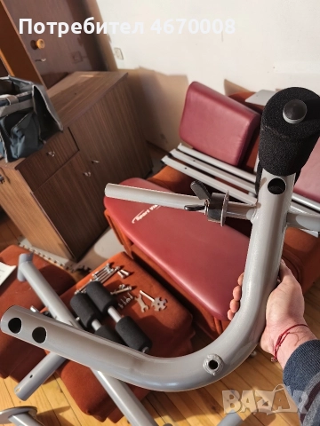 Лежанка 3 в 1 на Sport Vision , снимка 8 - Фитнес уреди - 52669576