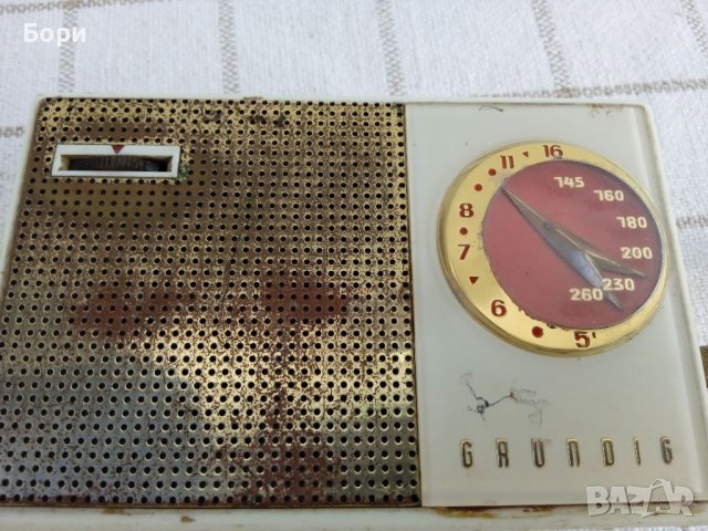 GRUNDIG micro boy 1958г, снимка 6 - Радиокасетофони, транзистори - 37500009
