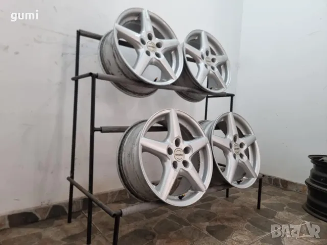 4бр 16ски джанти ENZO за  AUDI, VW 5х112мм A160791 , снимка 6 - Гуми и джанти - 49461769