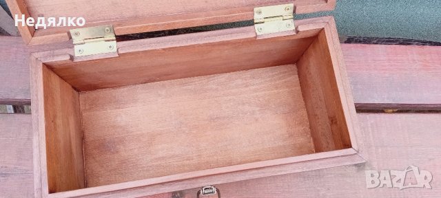 Стара дървена кутия за бижута, снимка 7 - Антикварни и старинни предмети - 43435068
