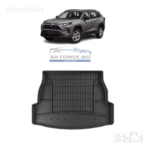 Гумена стелкa за багажник за Toyota RAV 4 след 2019 г., ProLine 3D