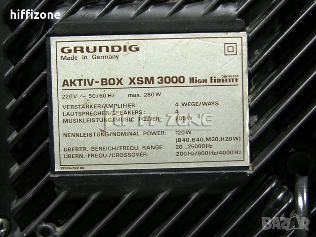 Тонколони  Grundig Aktiv-Box xsm 3000 , снимка 12 - Тонколони - 53382550