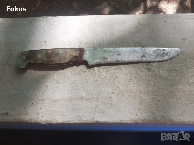 Стар български нож острие, снимка 4 - Антикварни и старинни предмети - 53277024