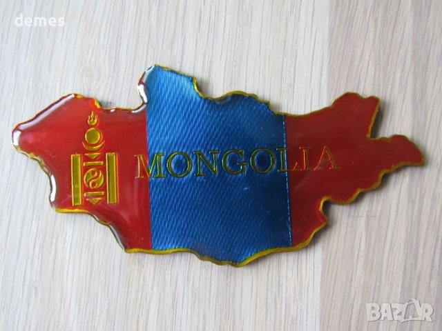 Автентичен магнит от Монголия-серия, снимка 2 - Колекции - 43250981