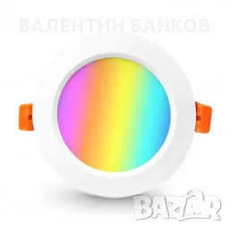 LED луна RGB 8W с дистанционно, снимка 3 - Лампи за таван - 40403571