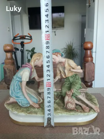 Стилно и красиво произведение на изкуството-Порцелан., снимка 8 - Антикварни и старинни предмети - 50227614