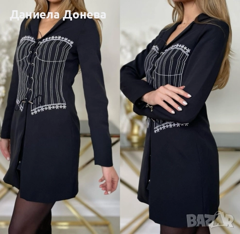 Рокля тип сако