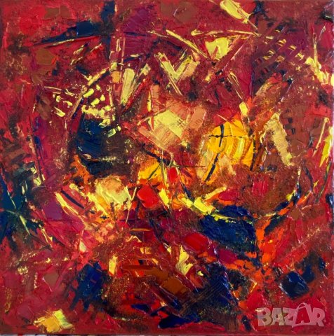 Авторска картина маслени бои, снимка 5 - Картини - 43954722