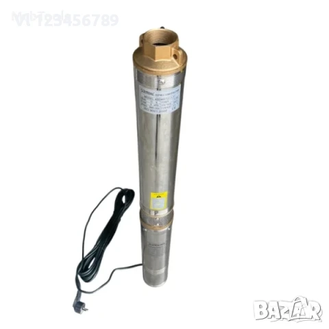 Дълбочинна сондажна водна помпа 1.0кW с турбина 1.5'' StahlMayer, снимка 5 - Напояване - 52267472