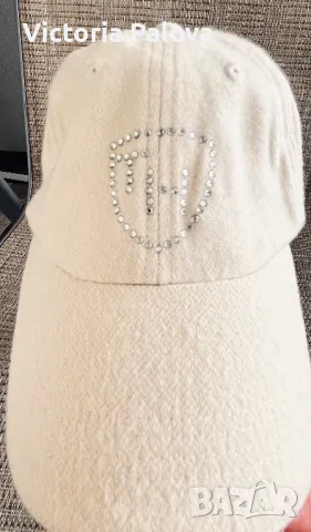 Шапка с козирка TOMMY HILFIGER 15% вълна, снимка 3 - Шапки - 47564199