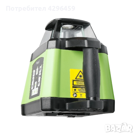 Нивелир лазерен с приемник Huepar RL200HVG, 487 м, зелен лъч, снимка 13 - Измервателни инструменти - 52398386