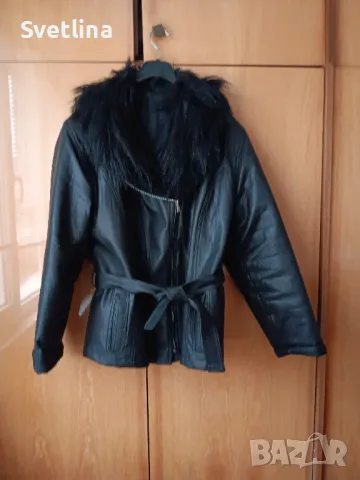 кожено яке - страхотно XL-14 лв.