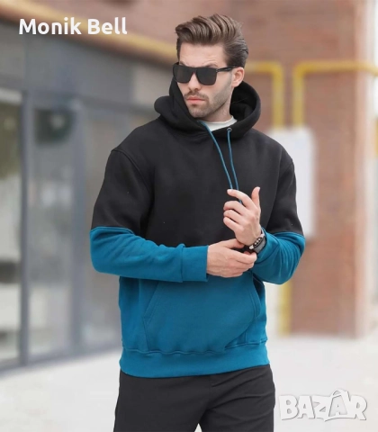 Мъжки Суитшърт - Black Petrol