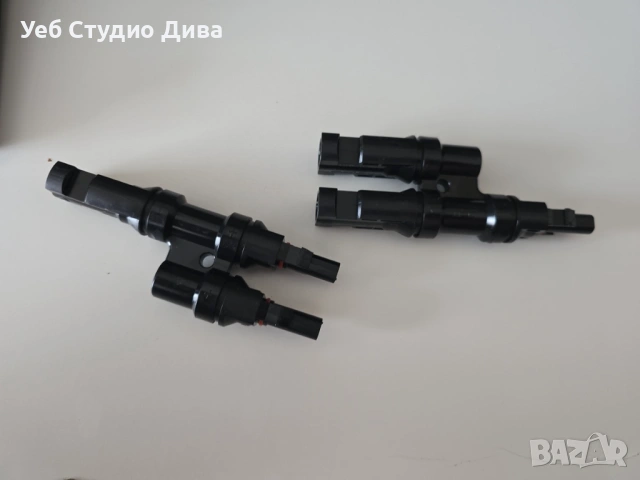 Комплект PV соларен конектор Т2, T3, T4 съвместим Mc4, 1-2, 1-3, 1-4, снимка 7 - Други машини и части - 53465888