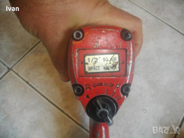 RODAC-Impact Wrech-3/8-1/2 Инч-Ударен Гайковерт-Пневматичен-Герм/САЩ-На Въздух, снимка 3 - Други инструменти - 38290952