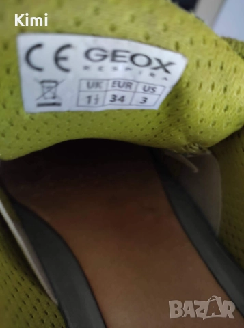 Светещи маратонки GEOX размер34, снимка 4 - Детски маратонки - 51519818