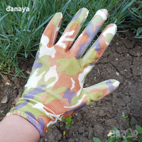2872 Универсални дамски работни ръкавици цветни, снимка 2 - Градински инструменти - 36722201