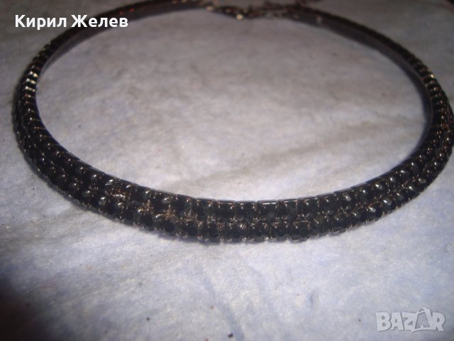 СТИЛНО ВЕЧЕРНО ВИНТИДЖ АРТ КОЛИЕ ОГЪРЛИЦА НАКИТ 27947, снимка 9 - Колиета, медальони, синджири - 37093567