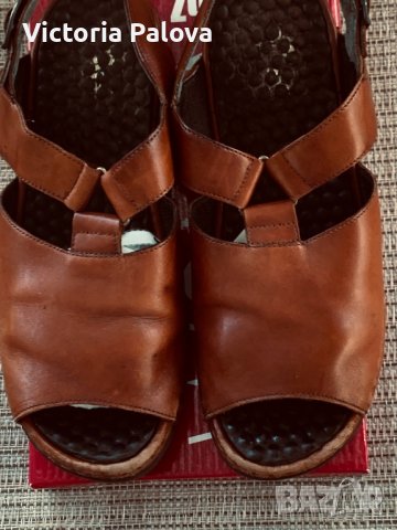 Идеални модерни анатомични сандали RIEKER, снимка 3 - Сандали - 36865785