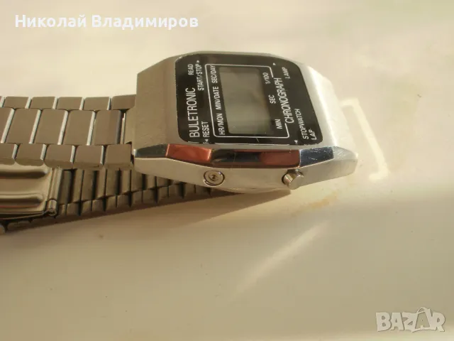 Buletronic Булетроник чисто нов български мъжки ръчен часовник , снимка 8 - Мъжки - 49963566